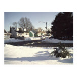 Winter scene 2 post card