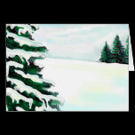 Winter scene cards
