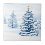 winter scene ceramic tile tiles