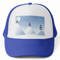 Winter Scene hats by flyingdisc Winter Scene hats