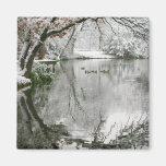 Winter Scene Magnet