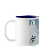 Winter Scene mugs