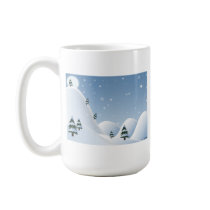 Winter Scene mugs