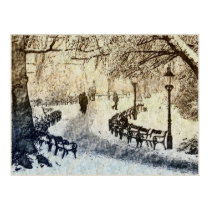 Winter Scene posters by Ferrante52 Winter Scene posters