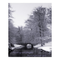 Winter Scene posters by dreamsatmidnight Winter Scene posters