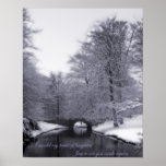 Winter Scene Poster