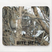 winter scenes , BITE ME! mousepads