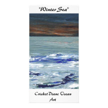 Winter Sea - CricketDiane Ocean Art Photocards Photo Card