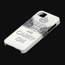 Winter season keep calm and carry on casemate cases
