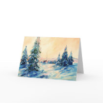 Winter Settles In cards