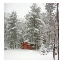 Winter Shed Poster posters by angelspiritme Winter Shed Poster posters