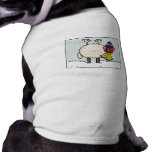 winter sheep doggy shirt dog clothing