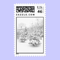 Winter Sketch II Stamps stamps