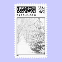 Winter Sketch III Stamps stamps