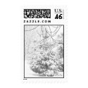 Winter Sketch VI Stamp