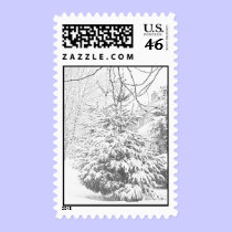 Winter Sketch VI Stamp stamps