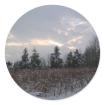 Winter Sky Sticker