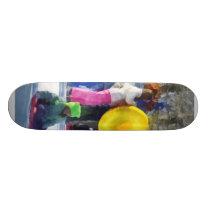 Winter - Sledding in the Park skateboards