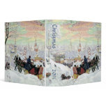 Winter Sleigh Ride 2" Christmas Binder Fine Art