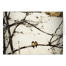 Winter Snow and Cold Greeting Card