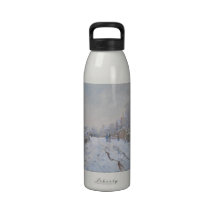 Winter Snow at Argeteuil Drinking Bottles