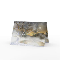WINTER SNOW CARD by GreetingsCards WINTER SNOW CARD