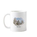 Winter Snow Covered Trees Coffee Mug