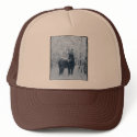 Winter snow horse hats by dahorsegifts Winter snow horse hats
