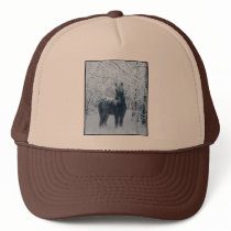Winter snow horse hats