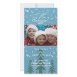 Winter Snow Photo Card