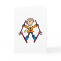 Winter Snow Ski cards by stick_figures Winter Snow Ski cards