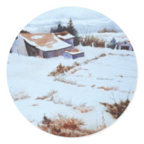 Winter Snow Sticker by robertfaggartist Winter Snow Sticker