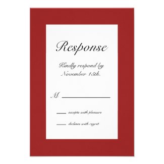 Winter Snowflake RSVP