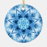 Winter Snowflake Star Ornament