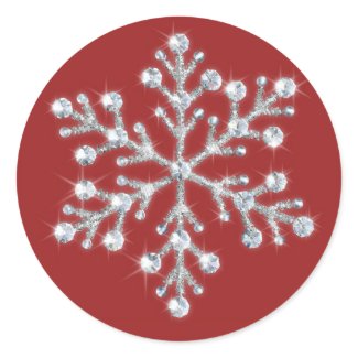 Winter Snowflake Sticker sticker