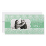 Winter Snowflakes Photo Card Template