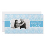 Winter Snowflakes Personalized Photo Card
