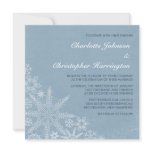 Winter Snowflakes Wedding Invitations