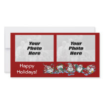Winter Snowmen Photo Cards photo cards by golden_oldies Winter Snowmen Photo Cards photo cards