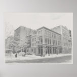 Winter - Soho- New York City Poster