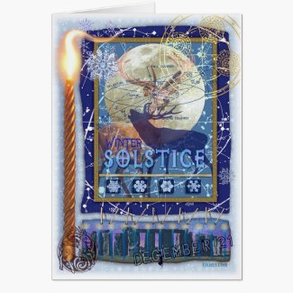 Winter Solstice Card For Christmas