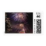 Winter Solstice Fireworks postage