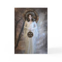 Winter Solstice Greeting Card by ida_larsen_art Winter Solstice Greeting Card