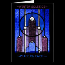 Winter Solstice Greeting Card cards