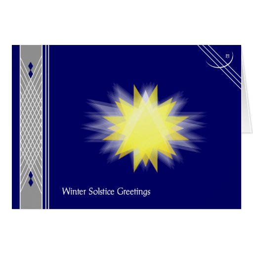 Winter Solstice I Greeting Card | Zazzle