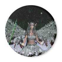 Winter Solstice Refrigerator Magnet