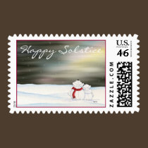 Winter Solstice Postage postage