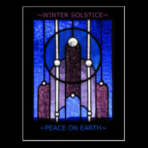 Winter Solstice Postcard postcards