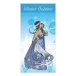 Winter Solstice Queen Customized Photo Card