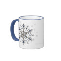 Winter Solstice Snowflake mugs